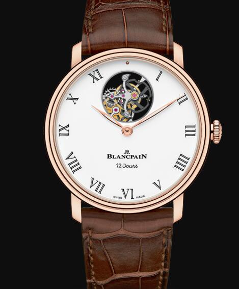 Review Blancpain Villeret Watch Review Tourbillon Volant Une Minute 12 Jours Replica Watch 66240 3631 55B